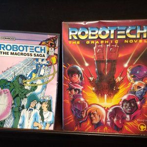 RARE vintage 80s Comico Robotech graphic novel comic
